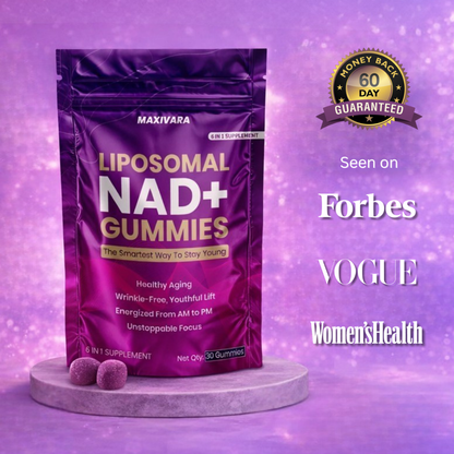 MAXIVARA™ PURE NAD⁺ Gummies | Now 6-in-1 Support