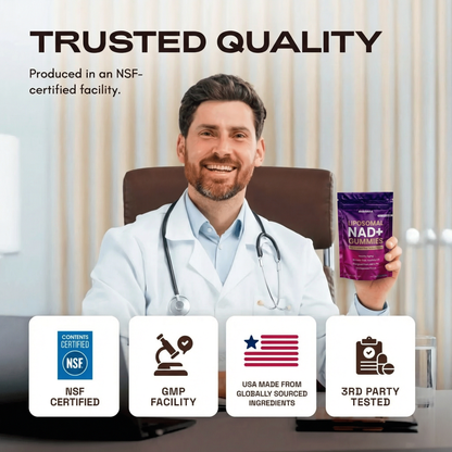 MAXIVARA™ NMN, NAD+ Ultimate Mitochondrial Support with Resveratrol